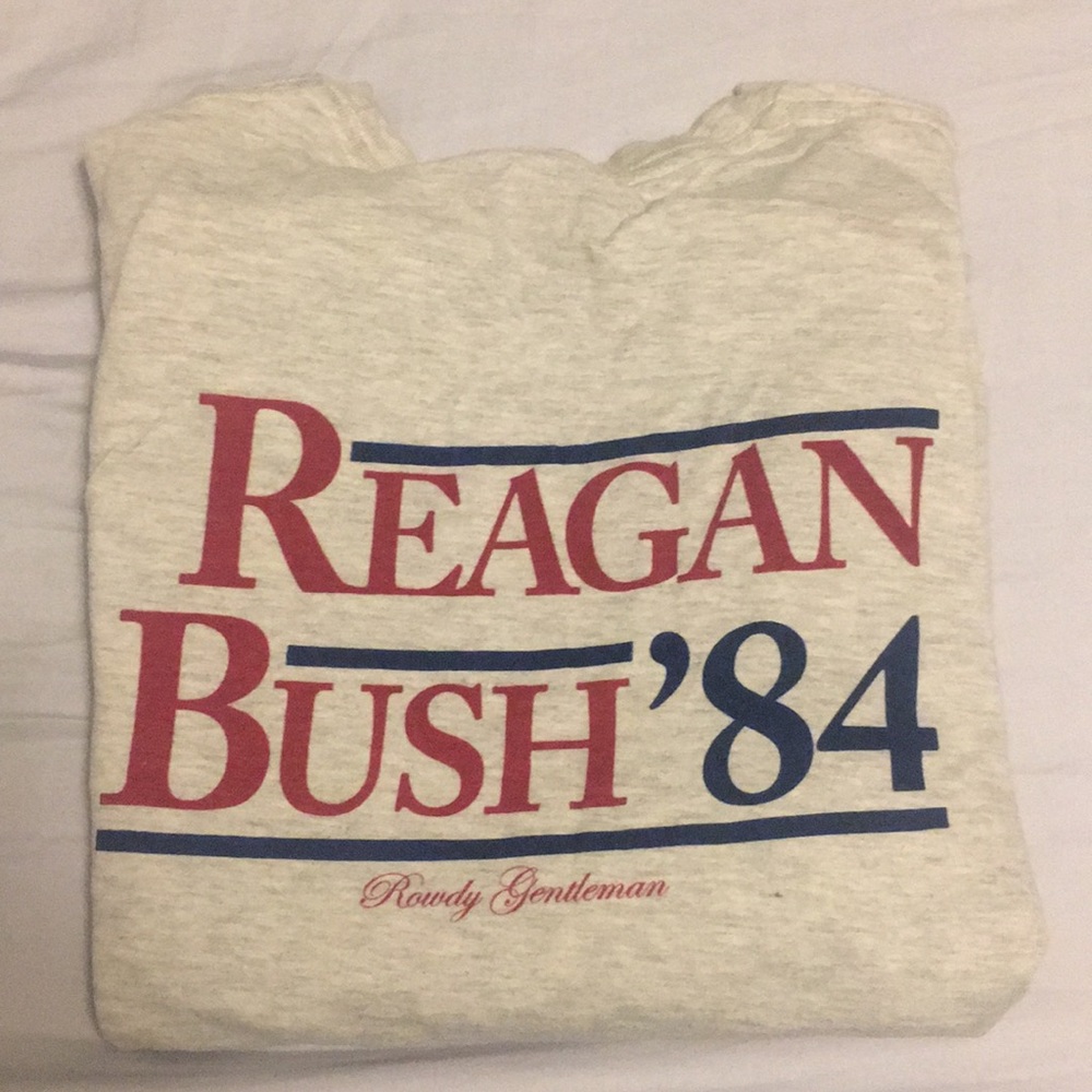Rowdy Gentleman Reagan Bush ‘84 Long sleeve shirt